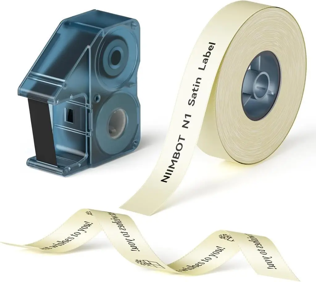 NIIMBOT N1 İçin PackageSR14-5.1Beige Ribbon