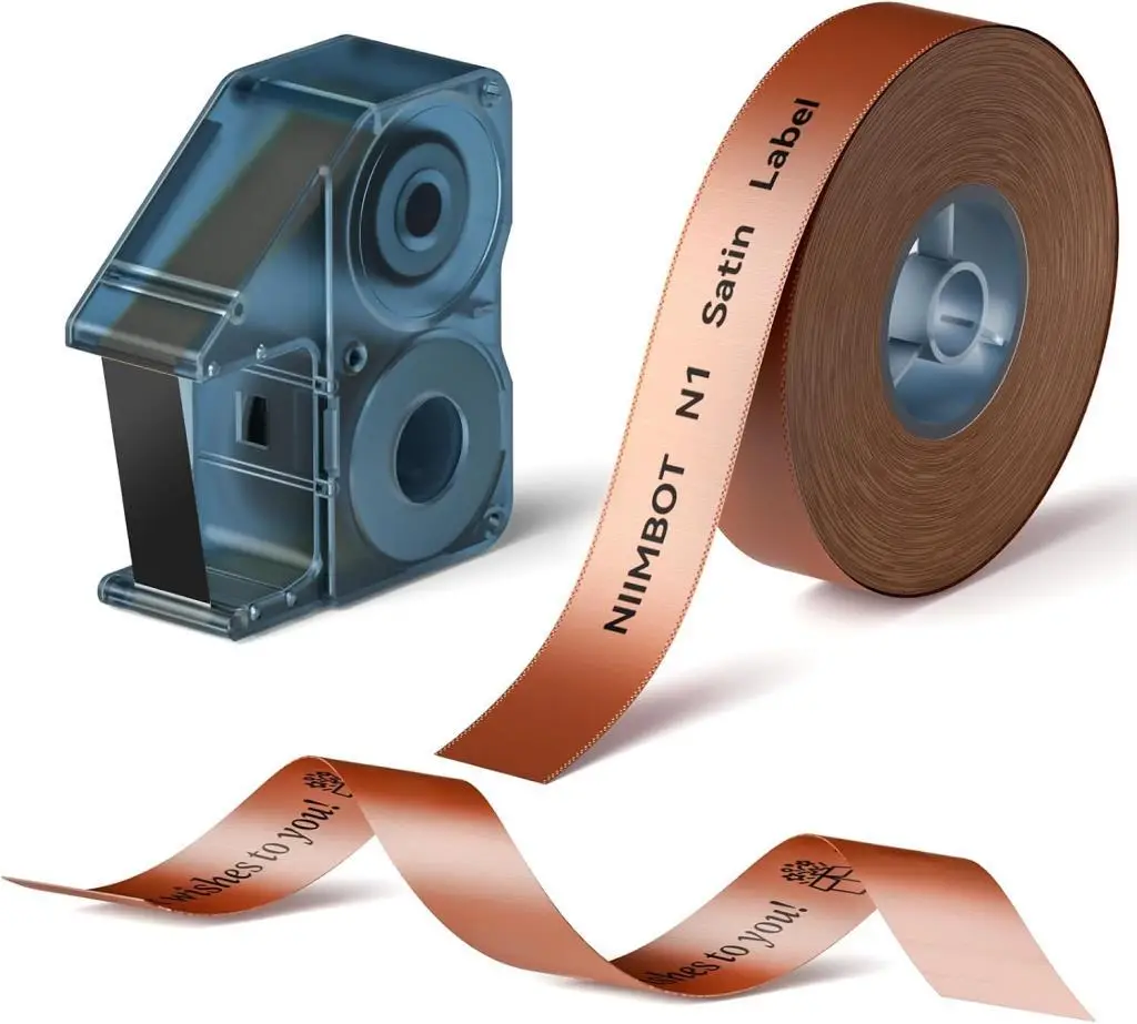 NIIMBOT N1 İçin PackageSR14-5.1Blk On Brown Rbn