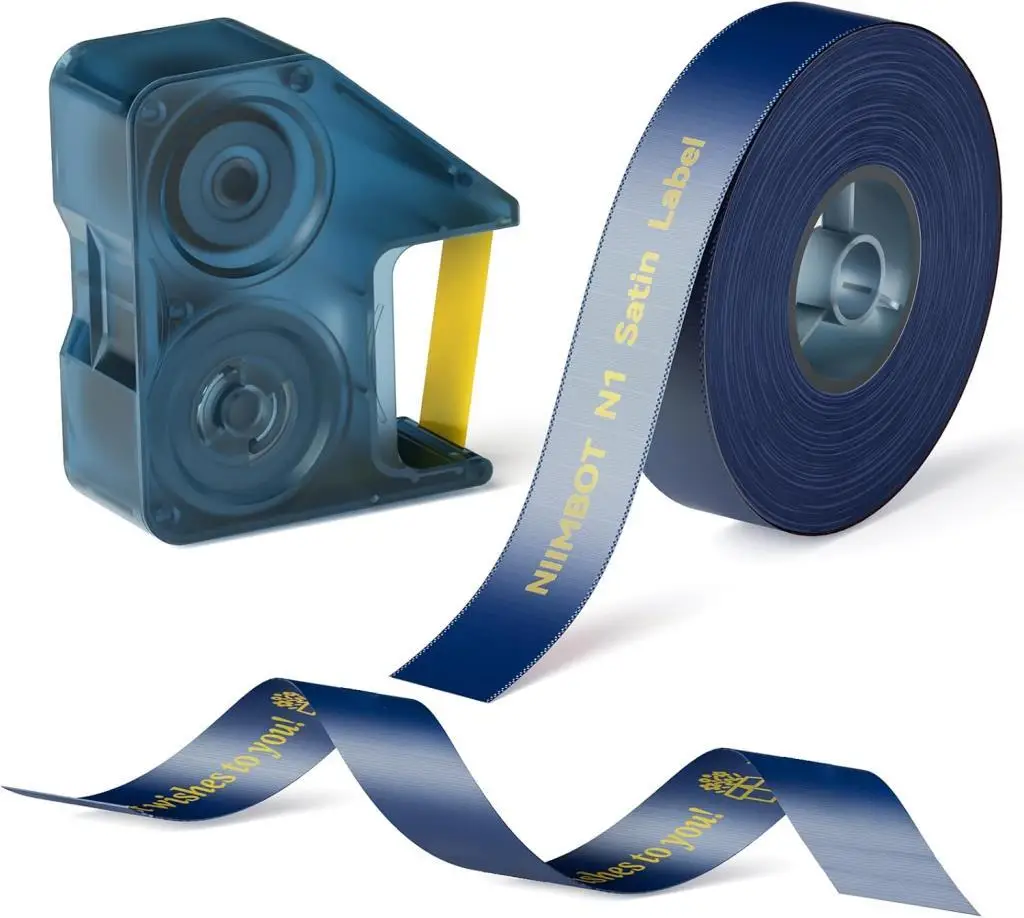 NIIMBOT N1 İçin PackageSR14-5.1Gold On Navy Rbn