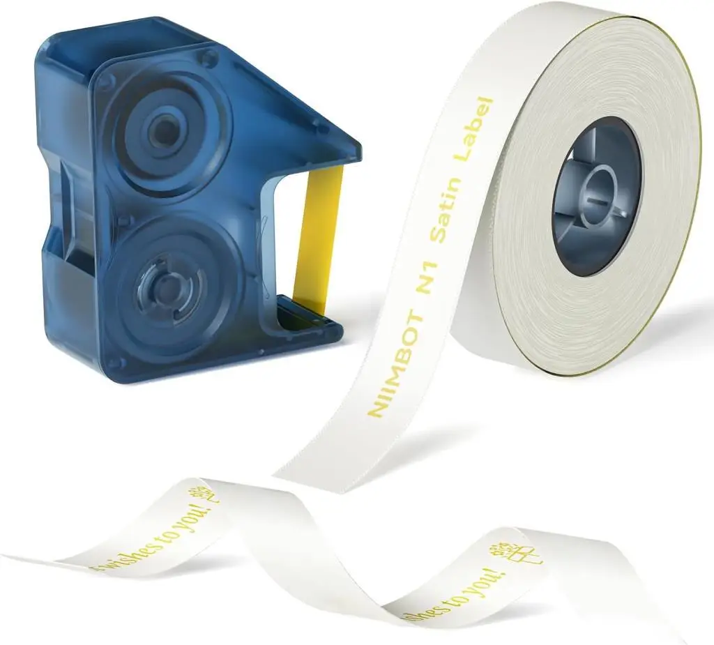 NIIMBOT N1 İçin PackageSR14-5.1Gold On White Rbn